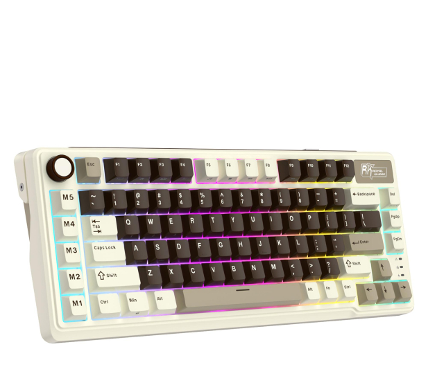 Royal Kludge RK L75 Mocha Grey Cream switch - 1455762 - zdjęcie 2